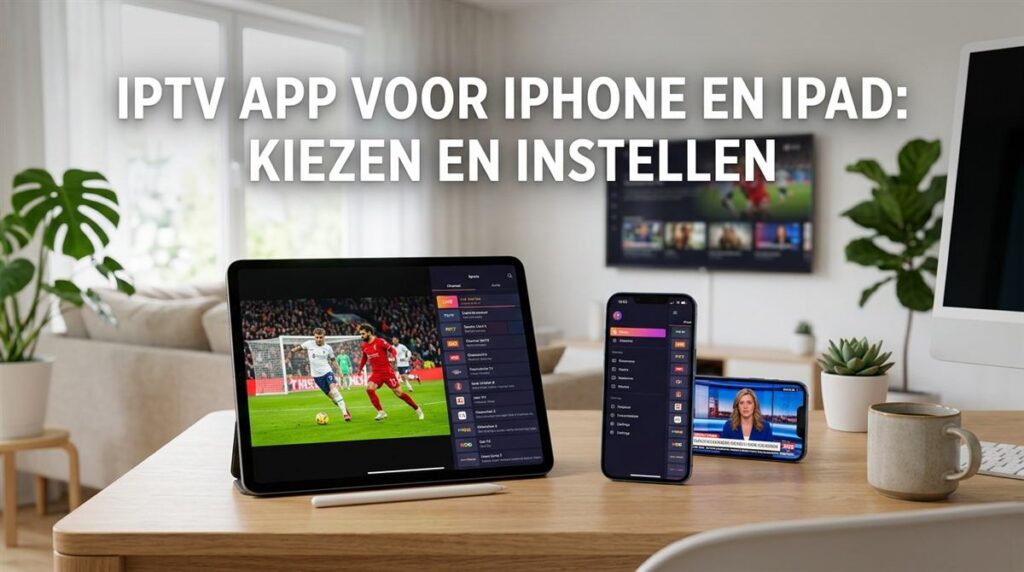 Titelafbeelding: IPTV app voor iPhone en iPad: kiezen en instellen