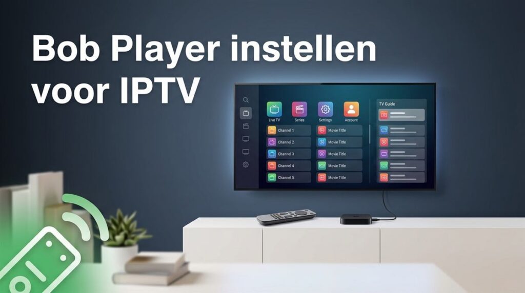 Titelafbeelding: Bob Player instellen voor IPTV