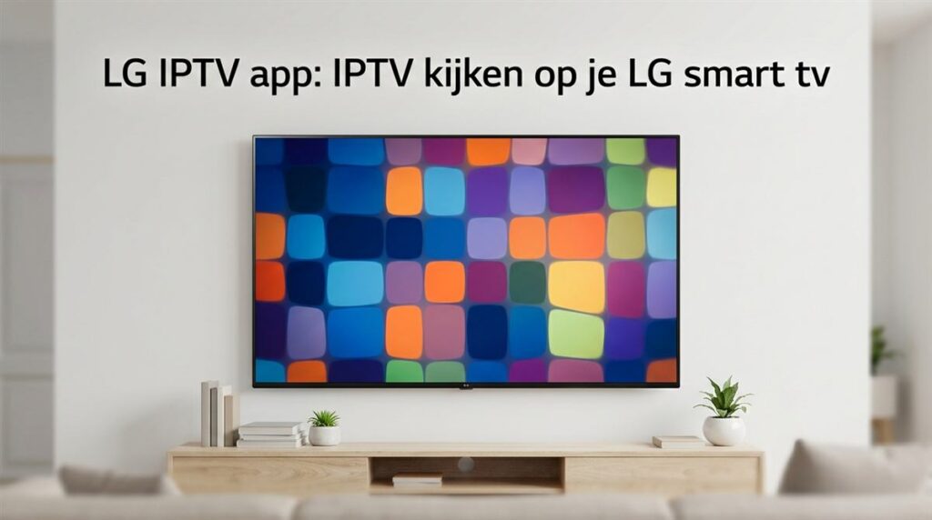 Titelafbeelding: LG IPTV app: IPTV kijken op je LG smart tv