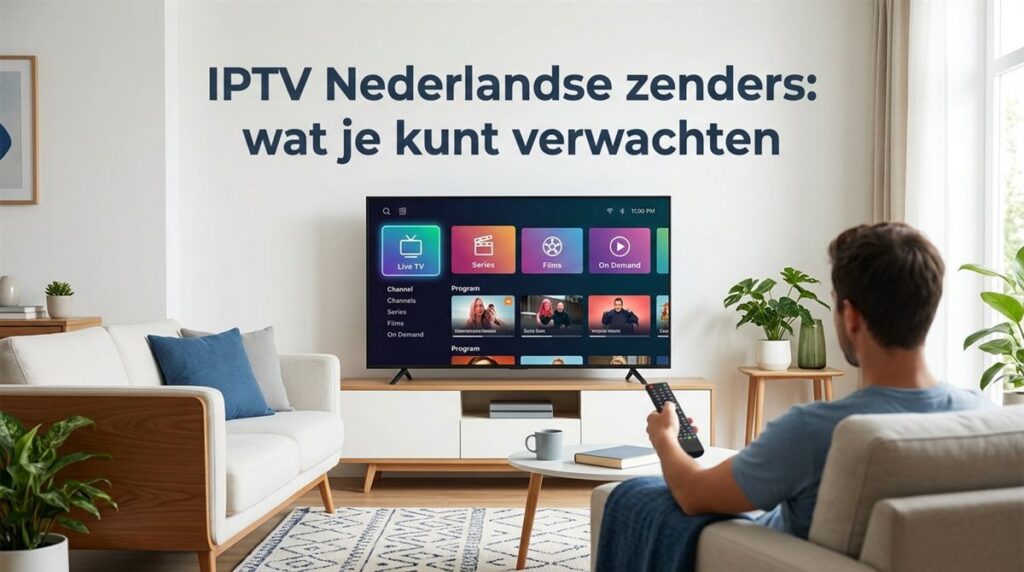 Titelafbeelding: IPTV Nederlandse zenders: wat je kunt verwachten