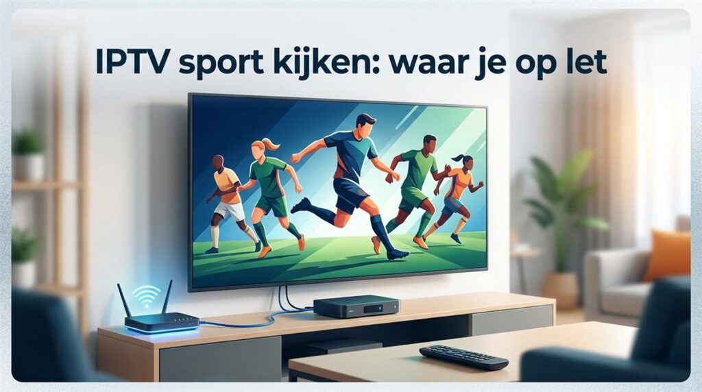 Titelafbeelding: IPTV sport kijken: waar je op let