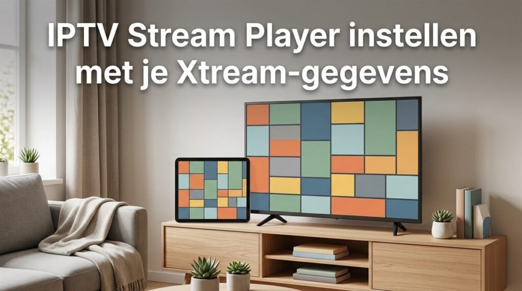 Titelafbeelding: IPTV Stream Player instellen met je Xtream-gegevens